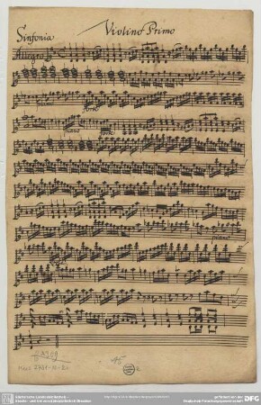 Demetrio. Excerpts - Mus.2731-N-2b : orch