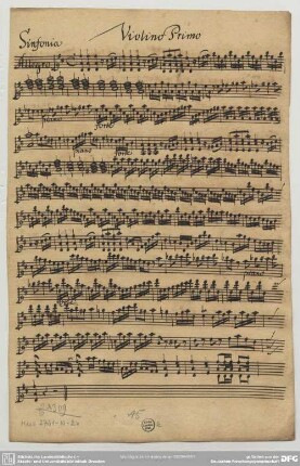 Demetrio. Excerpts - Mus.2731-N-2b : orch