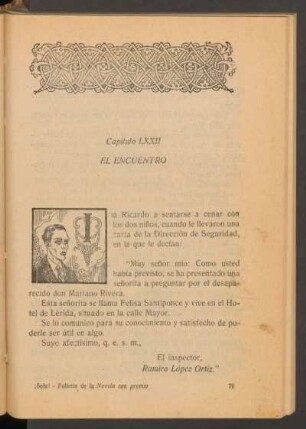 Capítulo LXXII - El encuentro