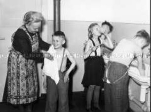 Waschraum im Kinderhotel am Stettiner Bahnhof