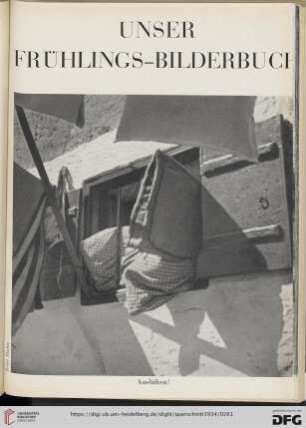 Unser Frühlings-Bilderbuch