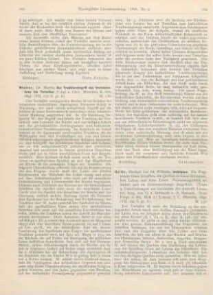 104-105 [Rezension] Haller, Wilhelm, Iovinianus