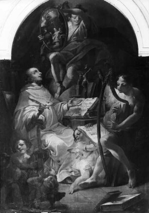 Vision des heiligen Bernhard von Clairvaux