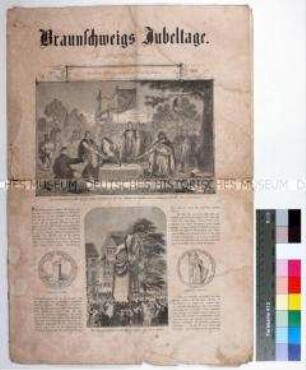 Sonderdruck "Braunschweigs Jubeltage" zur Tausendjahrfeier der Stadt Braunschweig