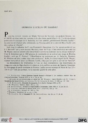 28: Domitia Lucilla ou Sabina?