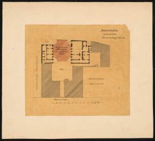 Wohnhaus Knoblauch Oranienstraße 101/102, Berlin-Kreuzberg: Lageplan