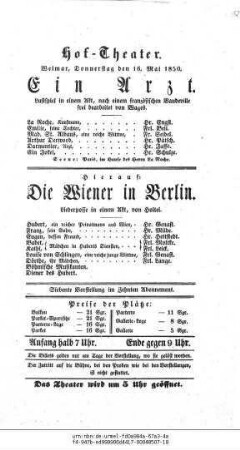 Die Wiener in Berlin