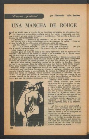 Una mancha de rouge