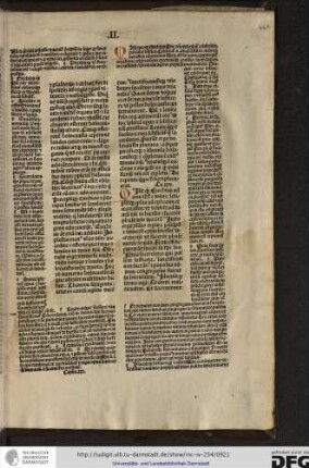 Capitulum xxv (!). Misit quoque Ezechias ad Oem Israel et Iudas...