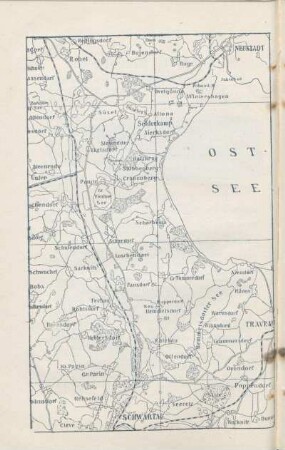 [Karte der Ostseebäder]