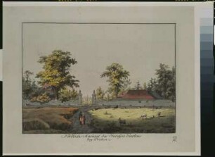 Nördliche Ansicht des Großen Gartens