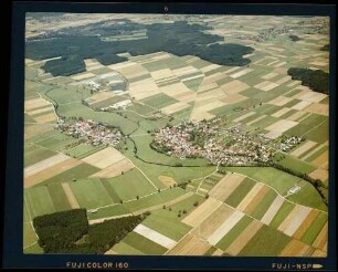 Kadeltshofen und Remmeltshofen, Luftbild