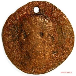 Römische Münze, Nominal As, Prägeherr Caligula für Agrippa, Prägeort Rom, Original