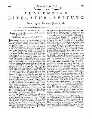 Paulitzky, H. F.: Medicinisch practische Beobachtungen. Slg. 2. Frankfurt am Main: Andreä 1786