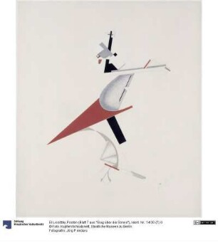 Posten (Blatt 7 aus "Sieg über die Sonne")