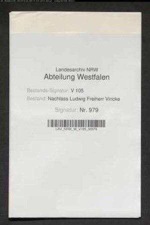 4 Briefe der Schwester Louise Vincke