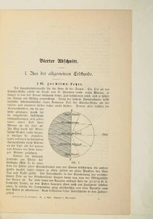 I. Aus der allgemeinen Erdkunde