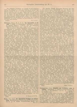 277-278 [Rezension] Diels, Paul, Die Altpolnischen Predigten aus Heiligenkreuz