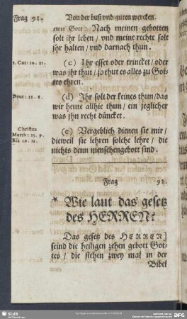 Von den zehen geboten Gottes