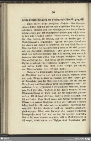 Ueber Vervielfältigung der photographischen Erzeugnisse