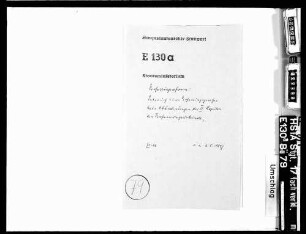 Verfassungsreform: Entwurf eines Verfassungsgesetzes betr. Abänderungen des IX. Kapitels der Verfassungsurkunde
