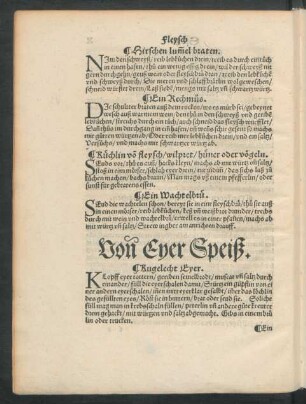 Von Eyer Speiß.