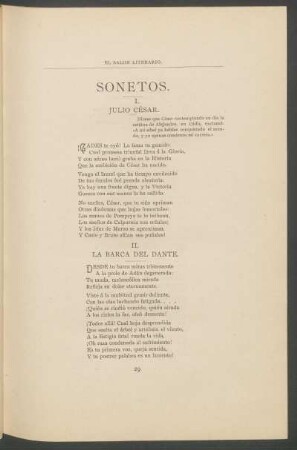 Sonetos.