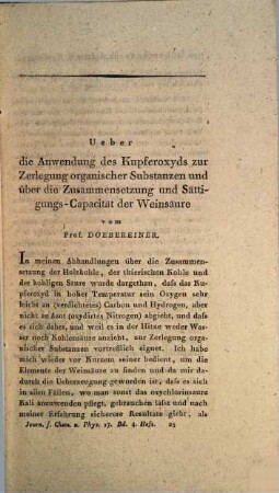 Journal für Chemie und Physik. 17,4. 1816