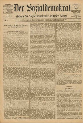 No. 5. 3. Februar 1889.