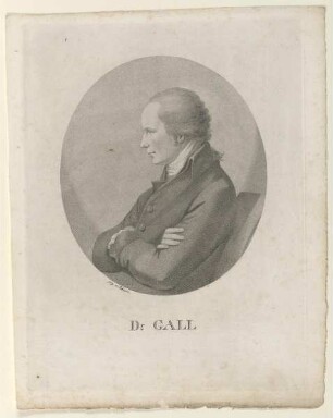 Bildnis des Dr. Johann Joseph Gall