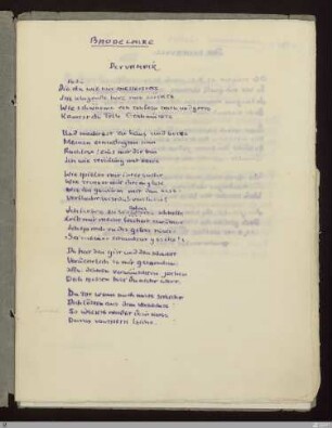 Baudelaire