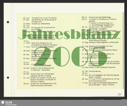 Jahresbilanz 2005