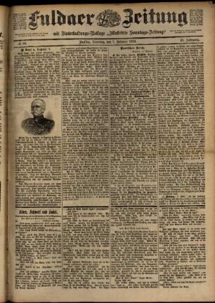 Ausgabe vom Dienstag, den 07. Februar 1899.
