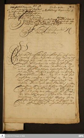 Brief von [August Hermann Francke] an [Daniel Lohse].