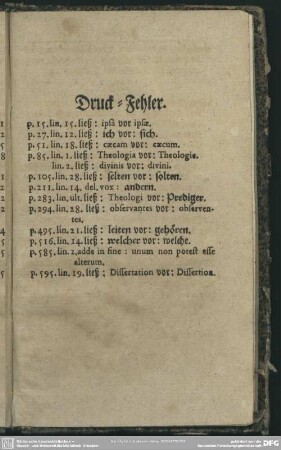 Druck-Fehler