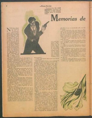 Memorias de un espejo : Cuento por Luis Peña Montarcé