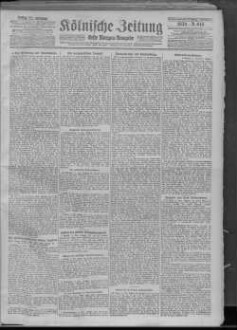 Kölnische Zeitung. 1803-1945