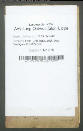 Erblasser: Meier, Ernst Friedrich: