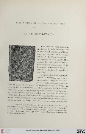 3. Pér. 27.1902: Le "Bois Protat" : à l'exposition de la gravure sur bois