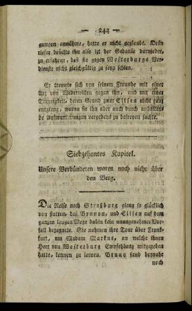 Siebzehentes Kapitel. Unsere Verbündeten waren noch nicht über den Berg.