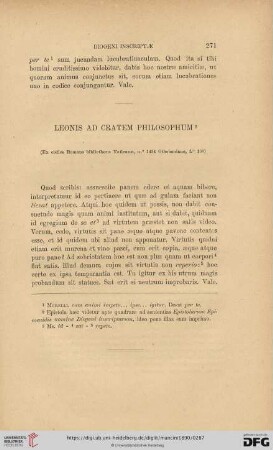 Epistola ad Cratem