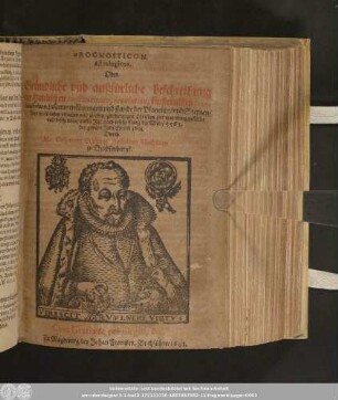Prognosticon. Astrologicon. Oder Gründliche vnd außfürliche beschreibung der himlischen constitutionen, reuolution, finsternissen/ coniunctionen, zusammenfügungen vnd stande der Planeten/ ...