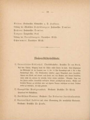 18-21, Universitätsinstitute