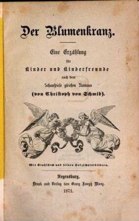 Illustrirte Ausgabe der kleinen Erzählungen : Mit Stahlstichen u. feinen Holzschnitten, 21