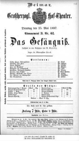 Das Gefängniß