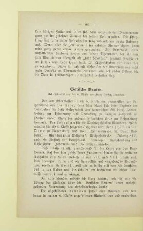 Gotische Bauten