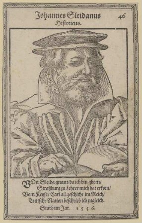 Bildnis des Johannes Sleidanus