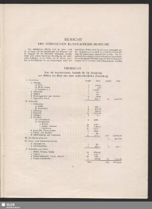 Bericht des Städtischen Kunstgewerbe-Museums, Jahresbericht 1906