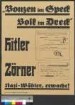 Wahlplakat der SPD, vermutlich zur Reichstagswahl 1932