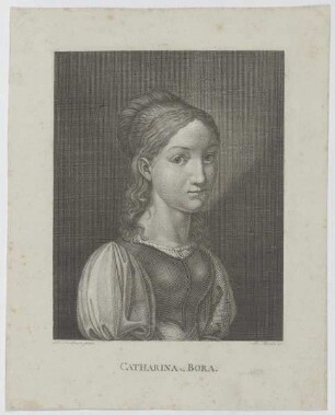 Bildnis der Catharina v. Bora